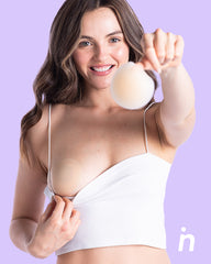 M-Bare it All Nipple Covers - Cubre Pezones Circulares de Silicona Reutilizables