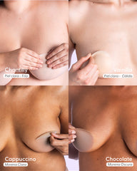 PLUS- Bare it All Nipple Covers - Cubre Pezones Circulares de Silicona Reutilizables