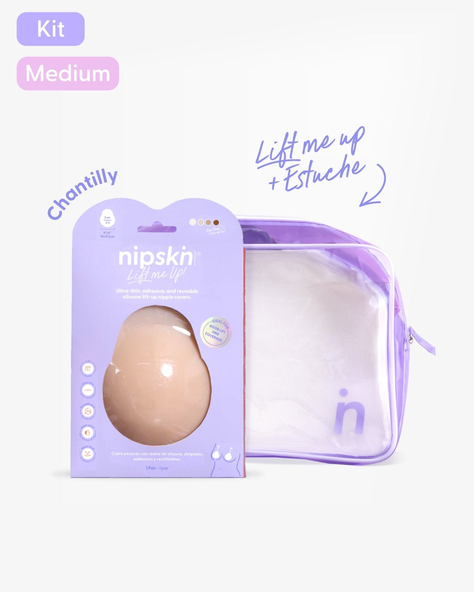 KIT Boobtox Lift - Lift Me Up + Pouch - Nipskin